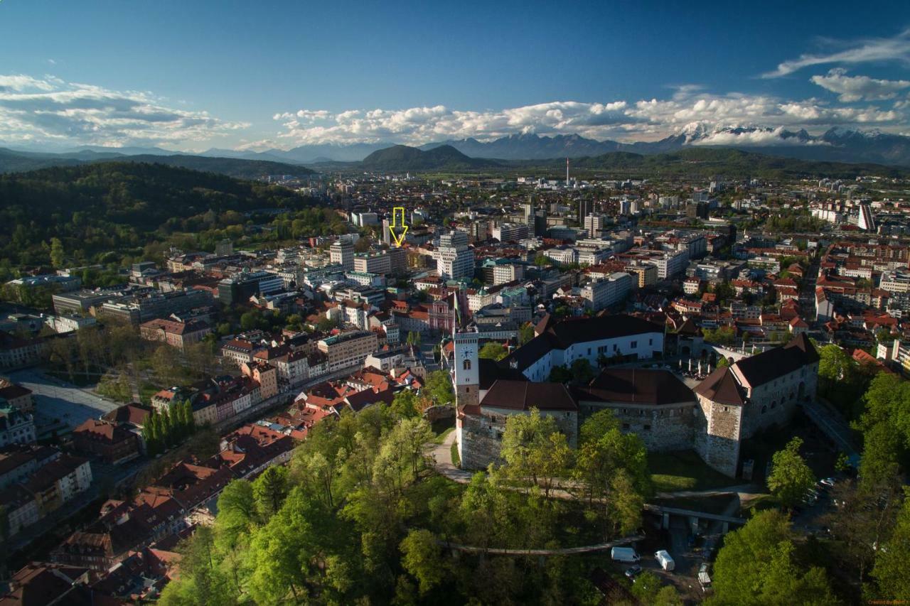 Apartment Optim Ljubljana Kültér fotó